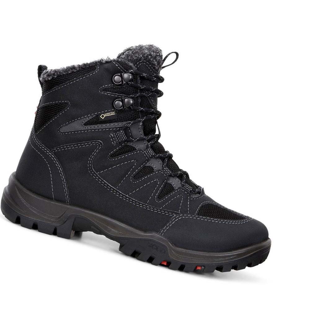 Women\'s Ecco Womens Xpedition Iii Gtx Boots Black | SG 57ILH